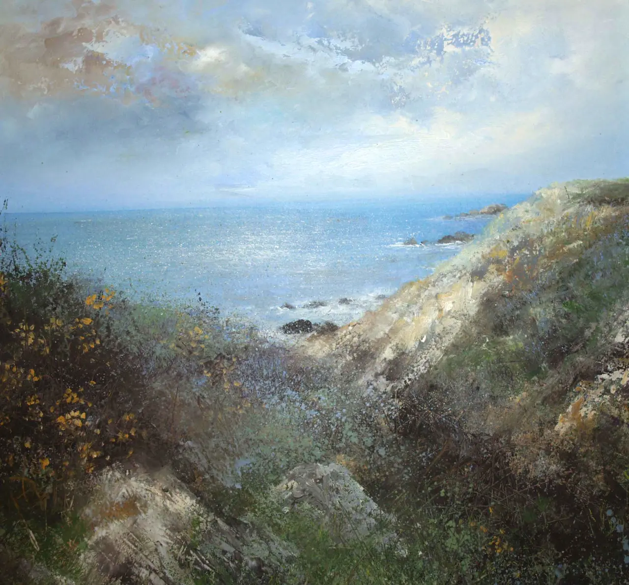 Amanda Hoskin - walking the cornish coast