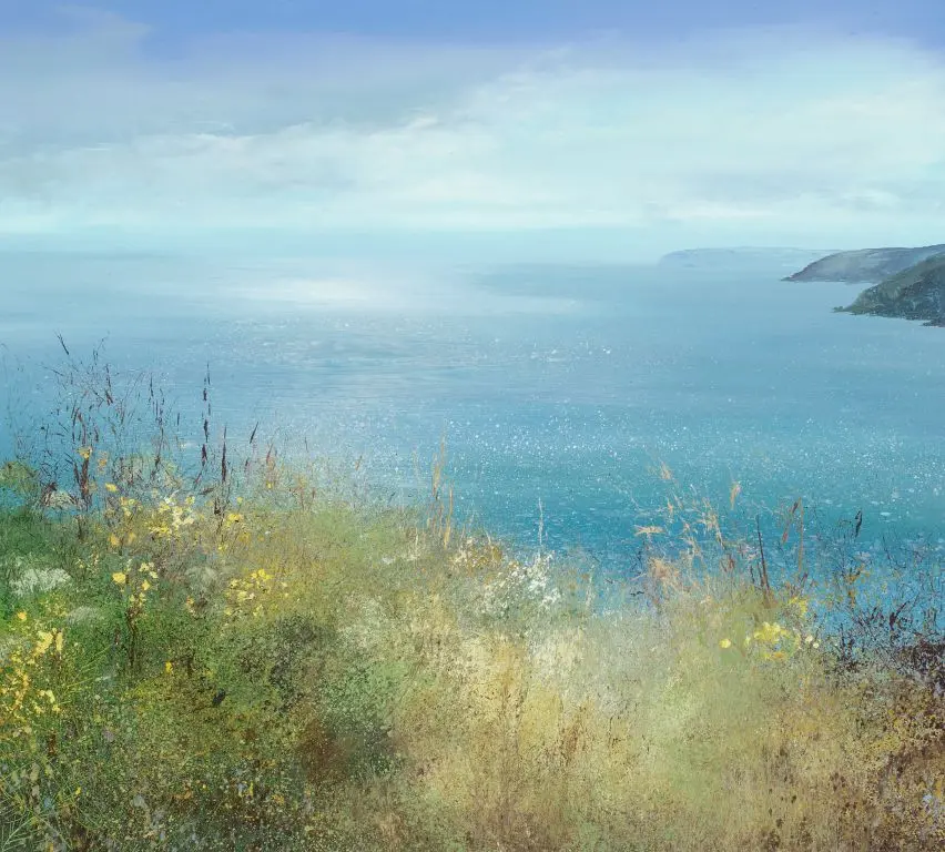 Amanda Hoskin - summer blues, fowey