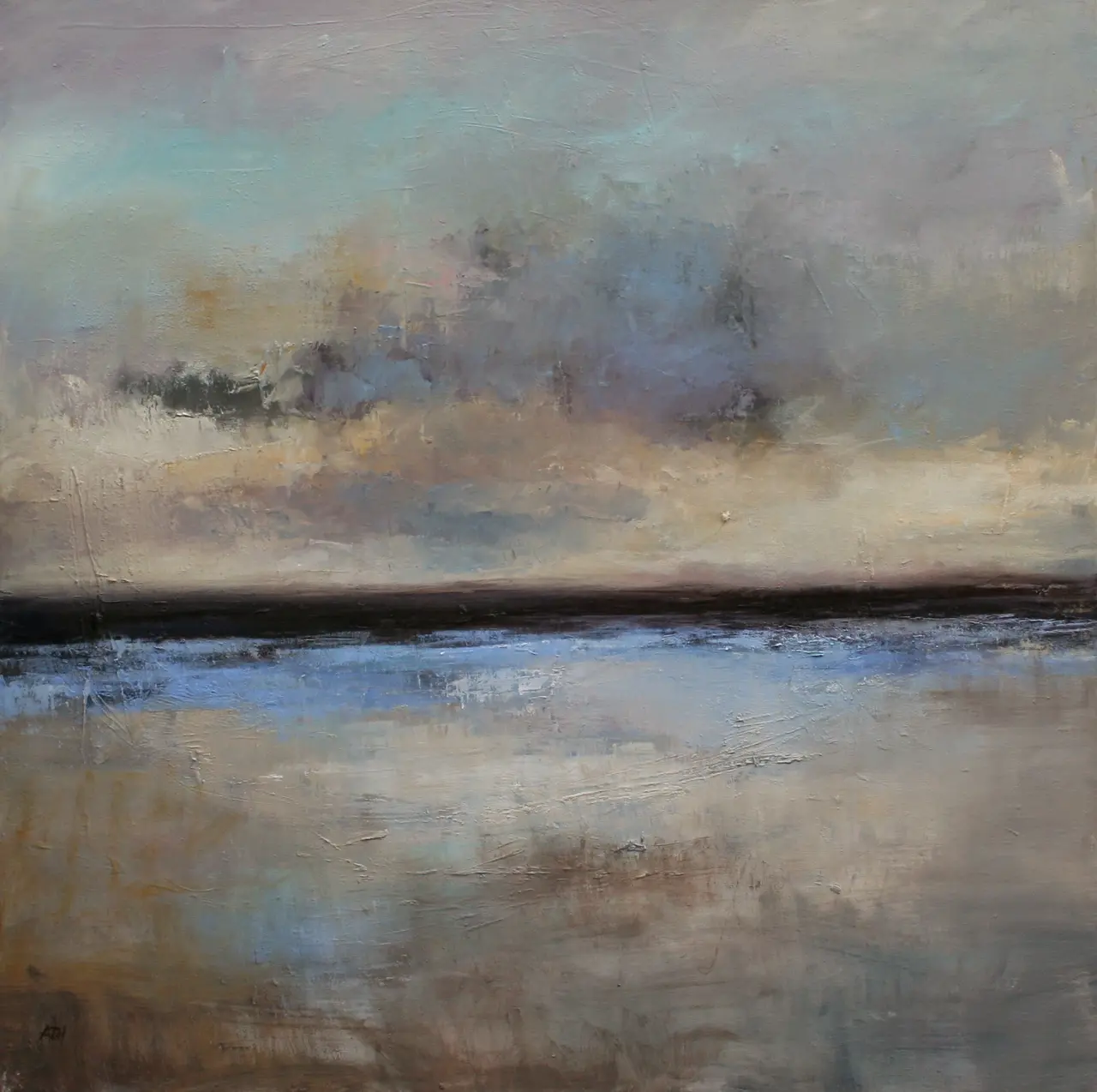Amanda Hoskin - morning reflections, cornwall