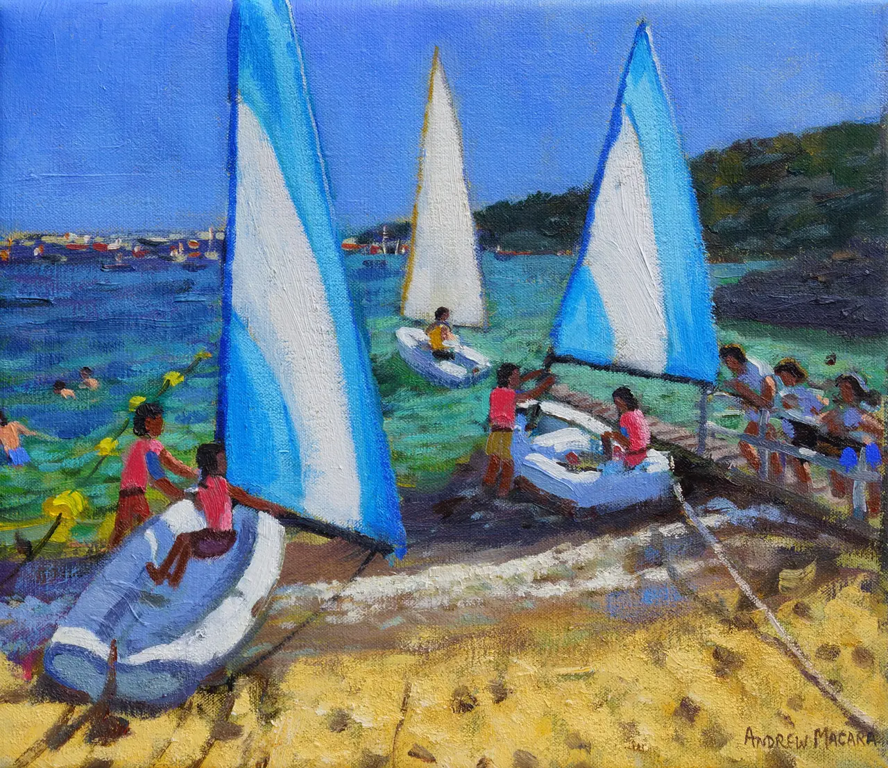 Andrew Macara - sailing school, calella de palafrugell
