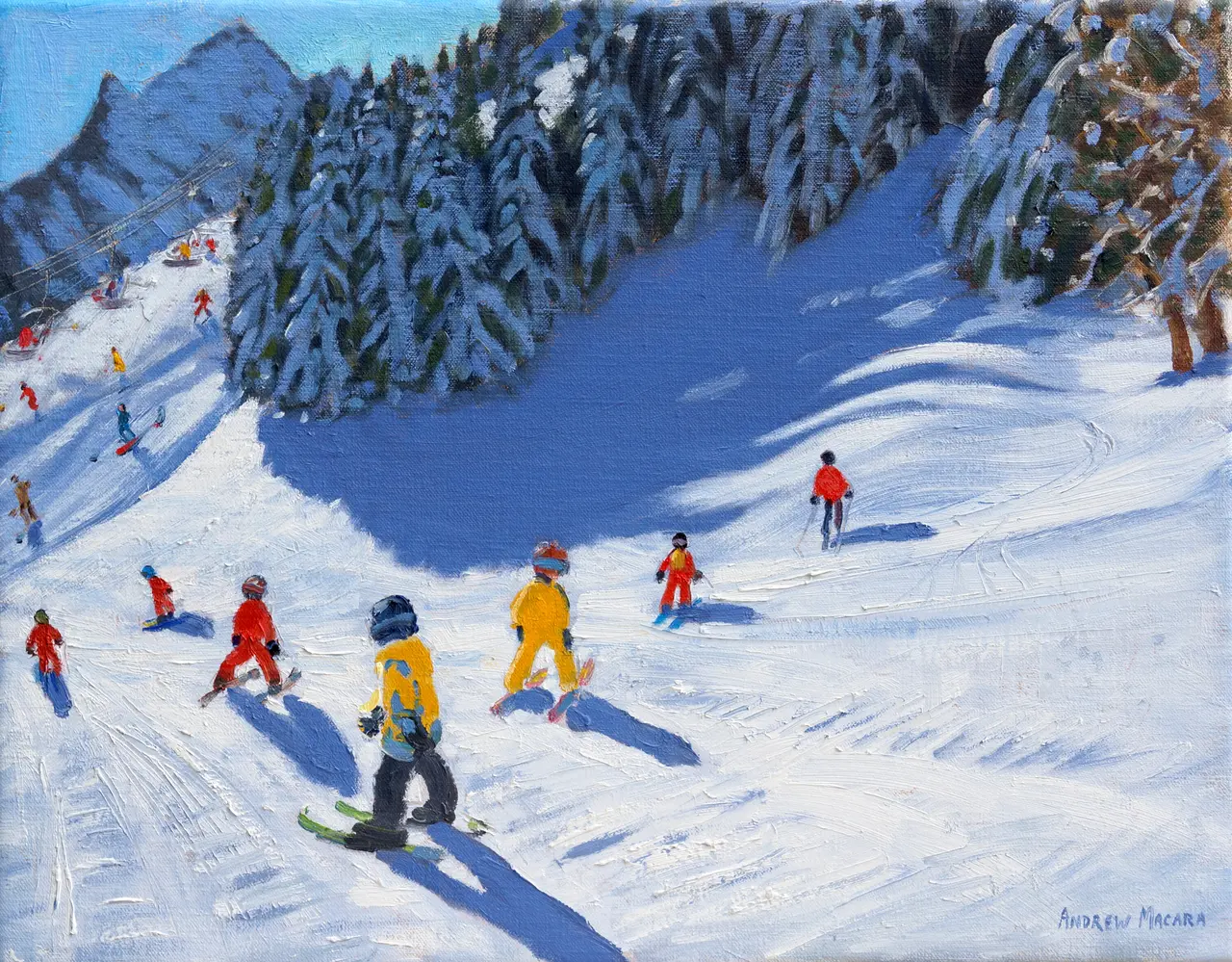 Andrew Macara - ski school, morzine