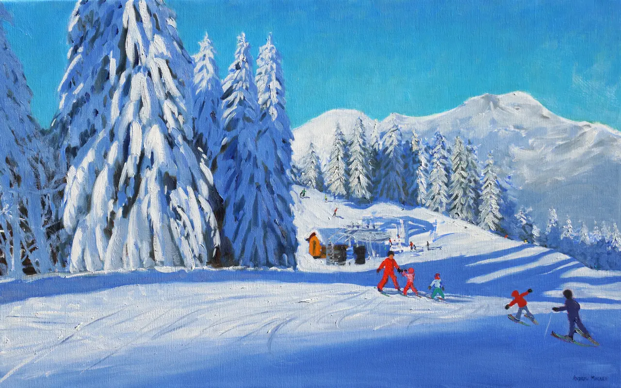 Andrew Macara - the ski lesson, morzine