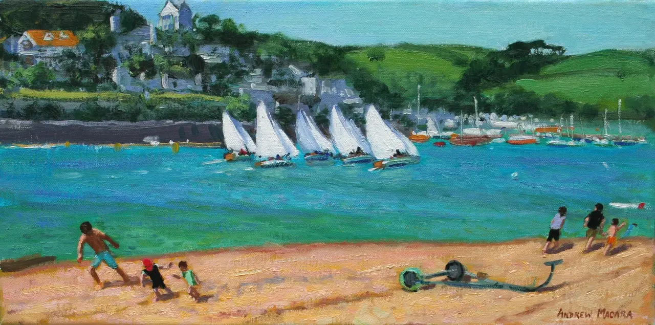 Andrew Macara - boat race, salcombe
