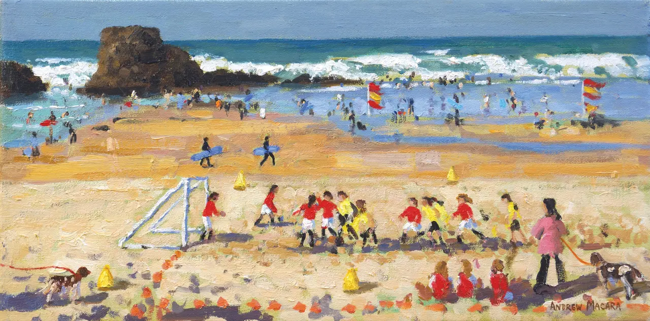 Andrew Macara - sports day, perranporth