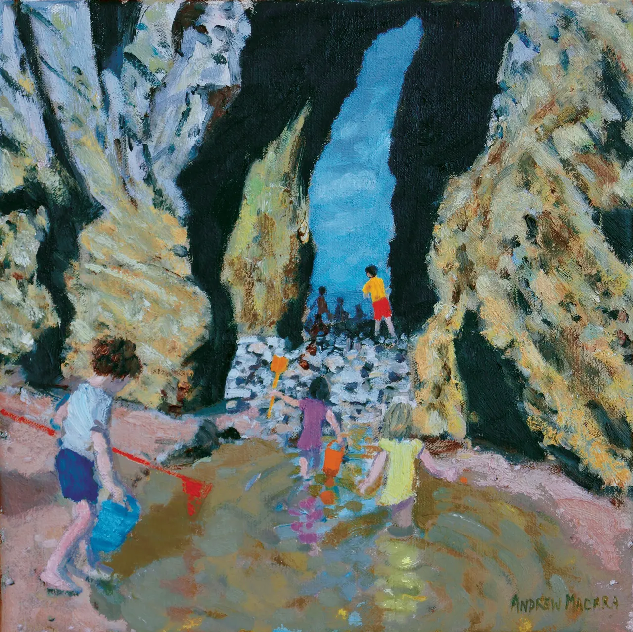 Andrew Macara - rock pool, tenby