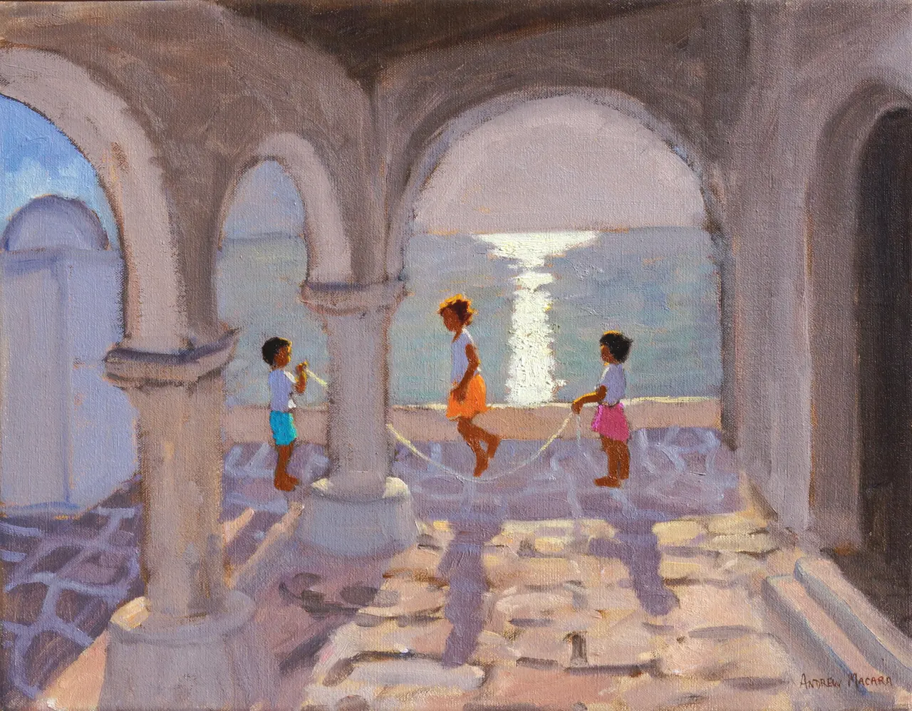 Andrew Macara - skipping, mykonos