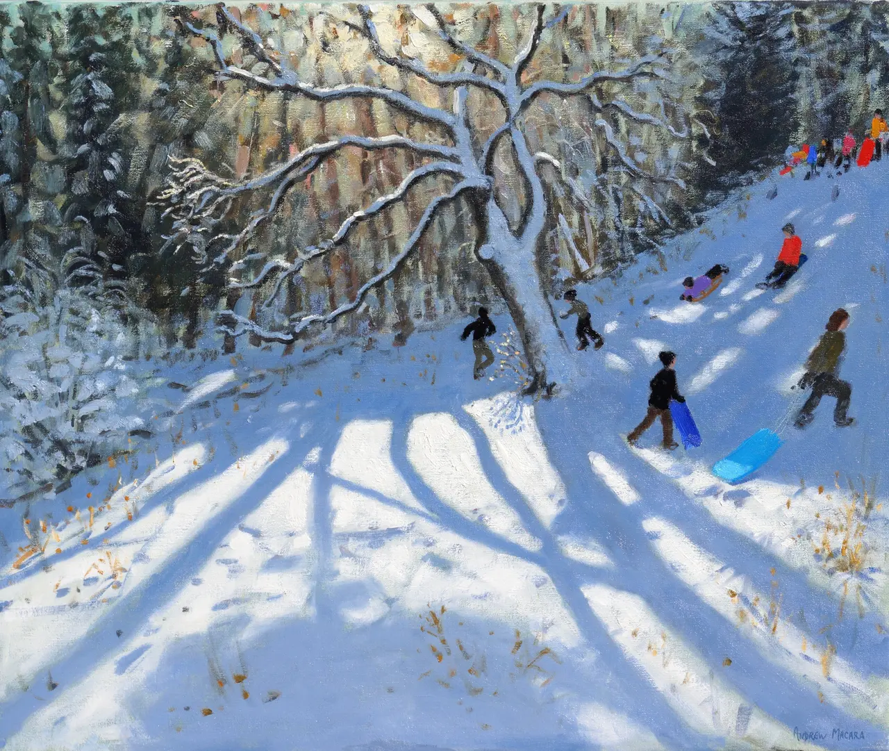 Andrew Macara - winter, via gellia, derbyshire