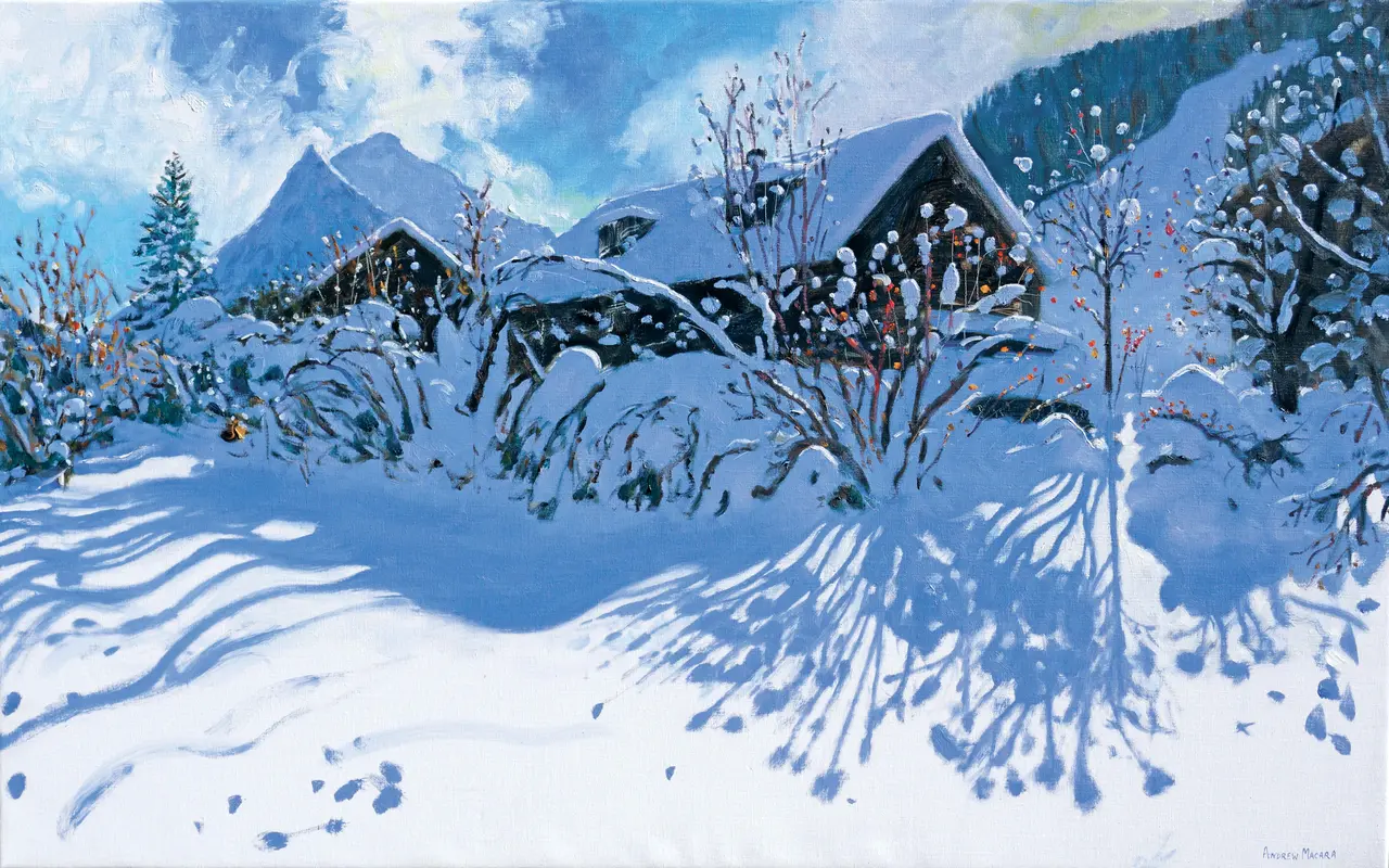 Andrew Macara - morzine village, french alps