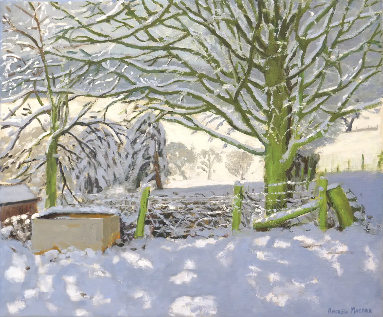 Andrew Macara - water trough, upper hulme, leek