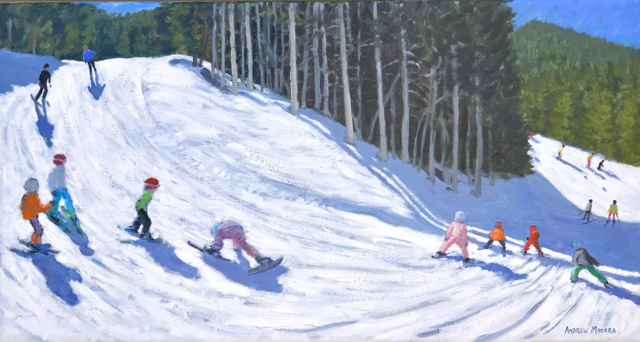 Andrew Macara - springtime, courcheval de la tania, france