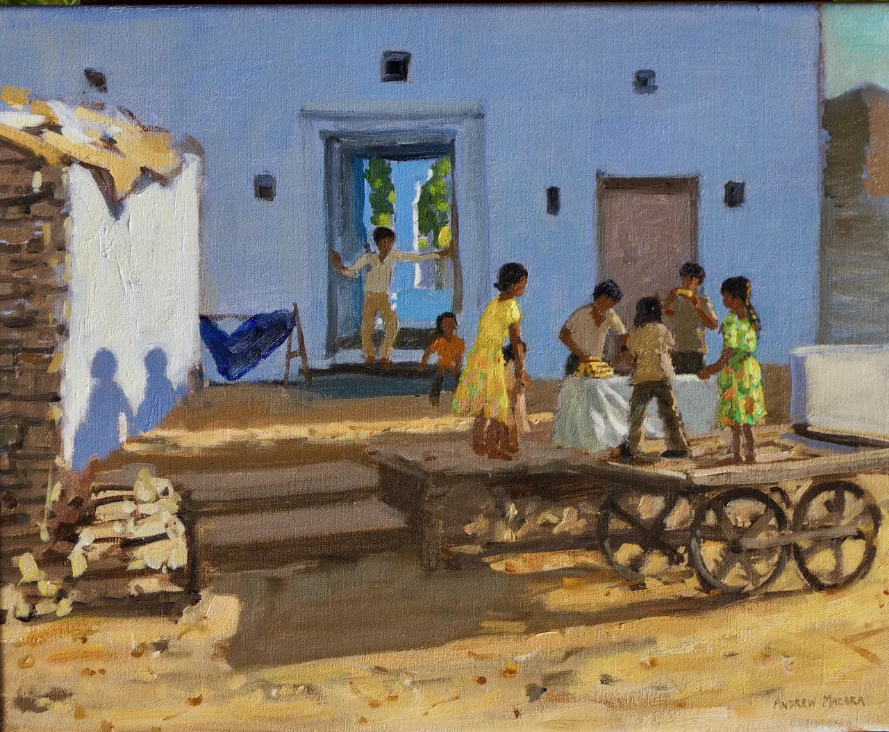 Andrew Macara - children's stall, pushkar camel fair, rajasthan, india