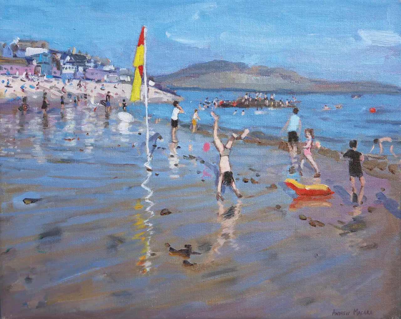 Andrew Macara - the flag, lyme regis