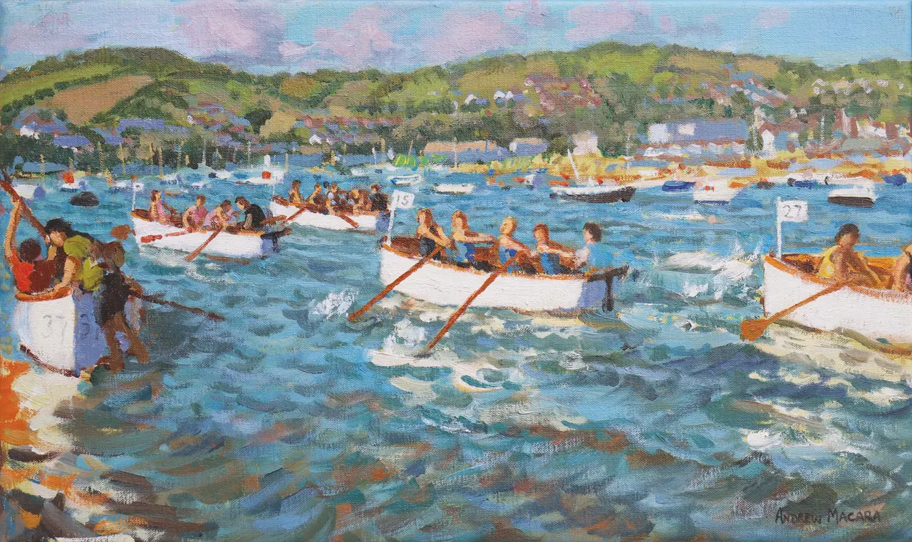 Andrew Macara - ladies race, shaldon, devon