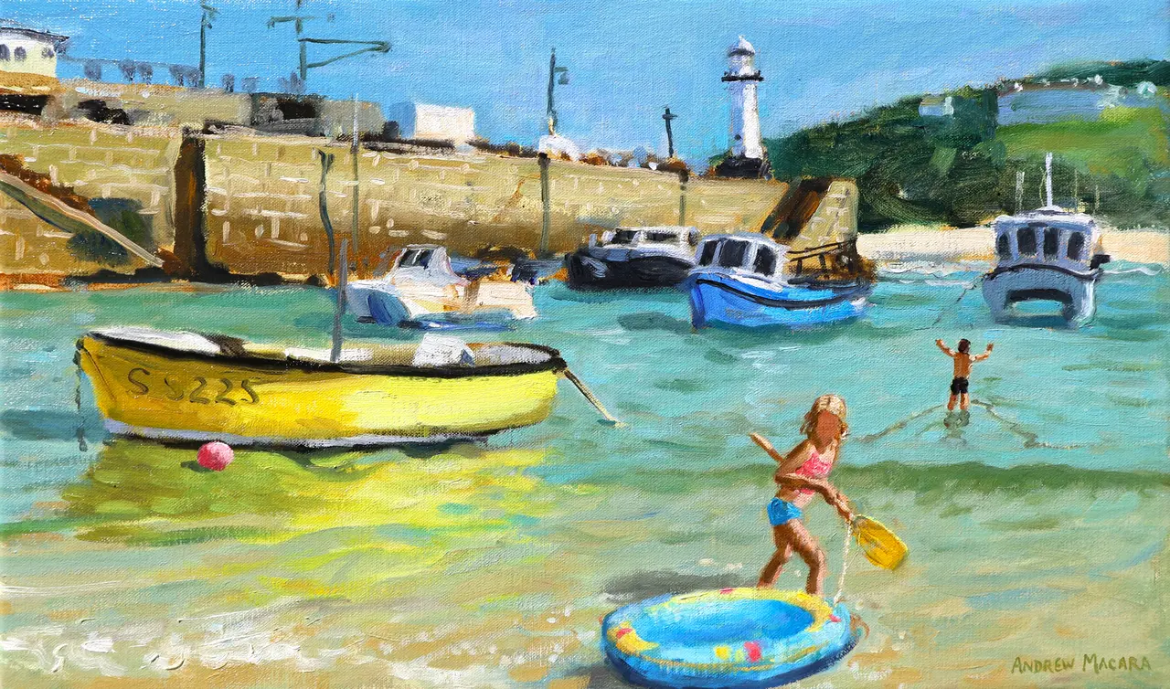 Andrew Macara - the dinghy, st ives, cornwall
