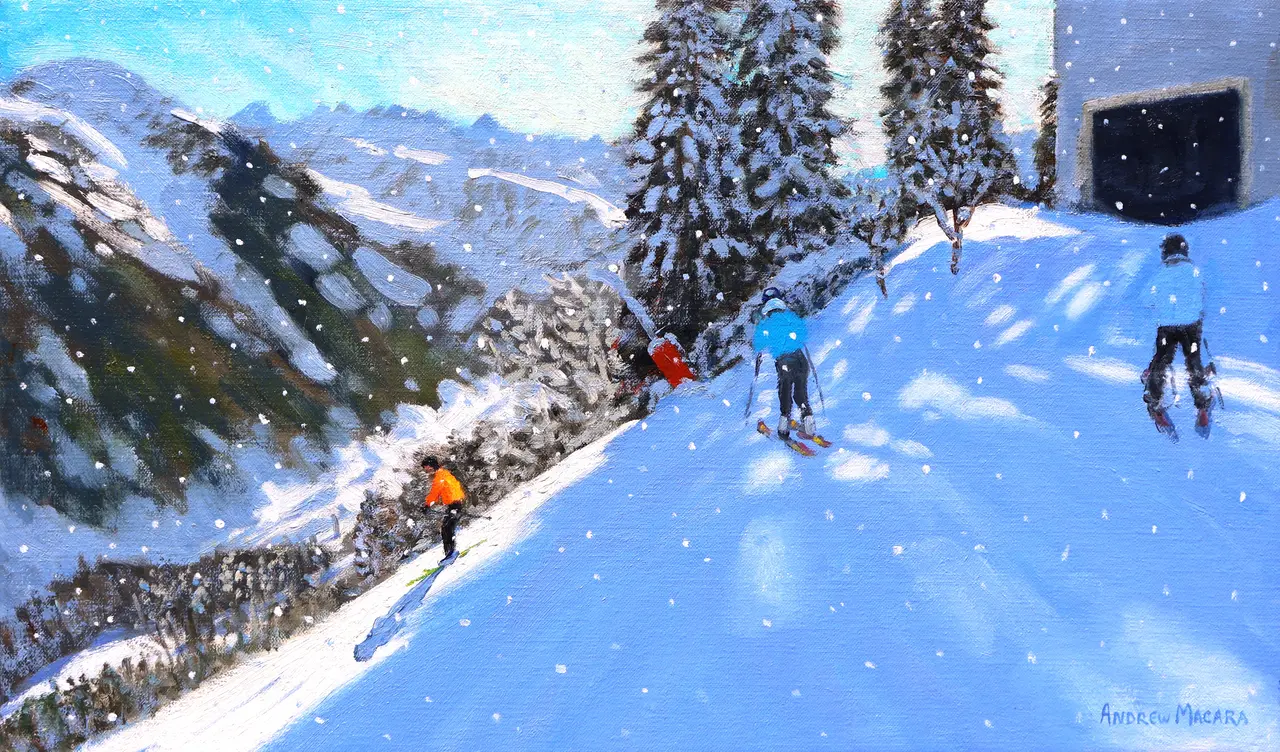 Andrew Macara - steep slope, les arcs