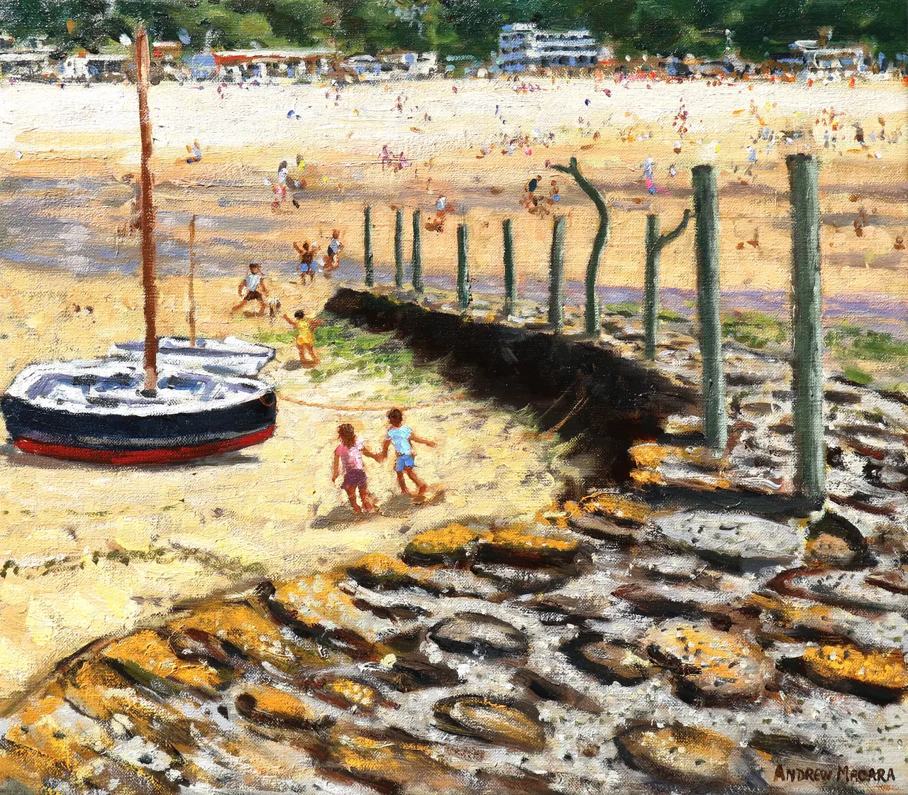 Andrew Macara - the old jetty, st brelade's bay
