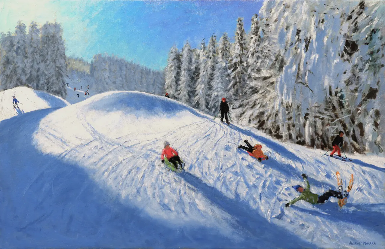 Andrew Macara - skiing in morzine