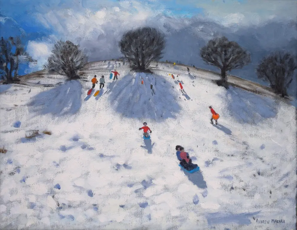 Andrew Macara - before the snow storm, derbyshire peak 