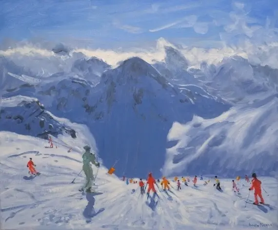 Andrew Macara - mountain shadows, tignes