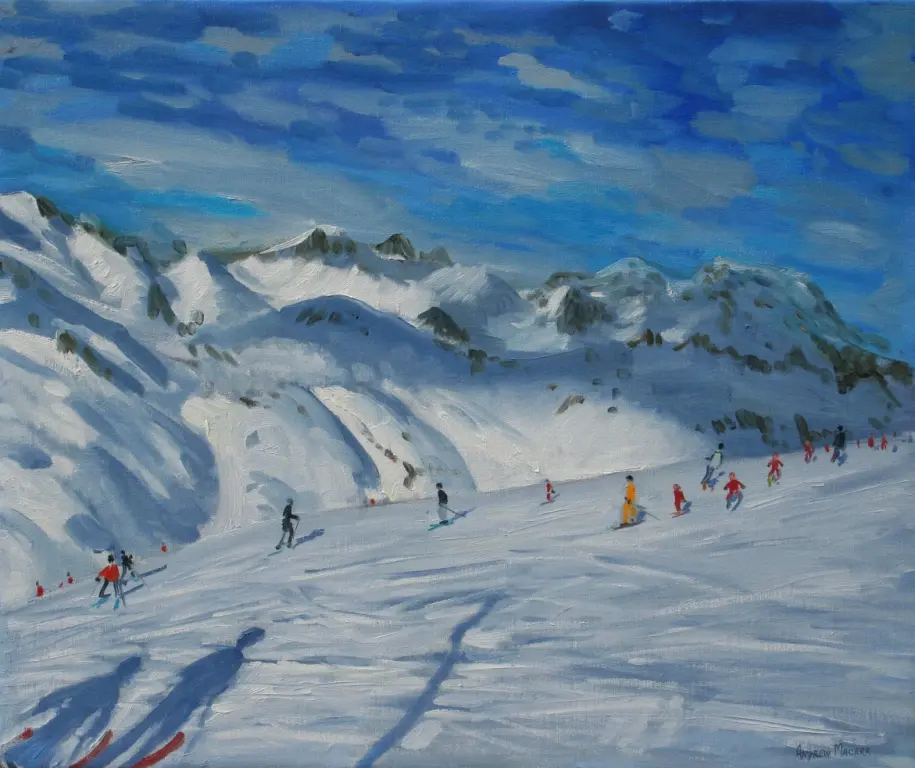 Andrew Macara - mountain tops, tignes -france