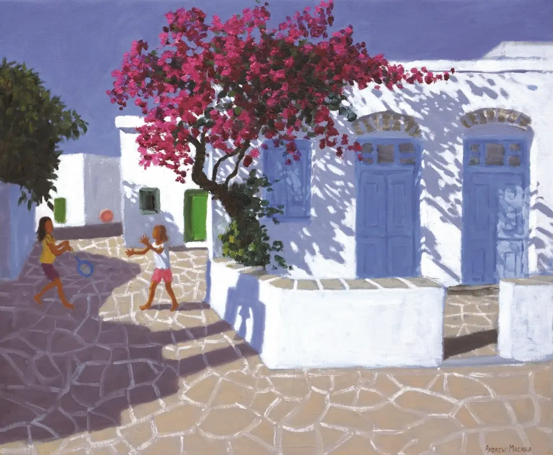Andrew Macara - blue doors, folegandros