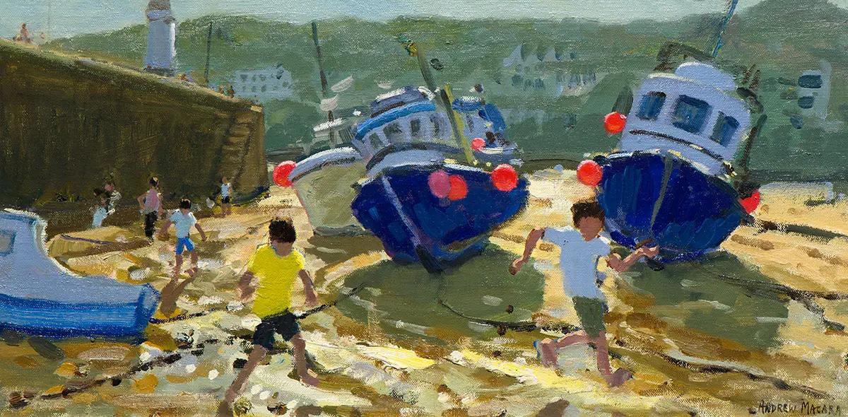 Andrew Macara - kids and boats