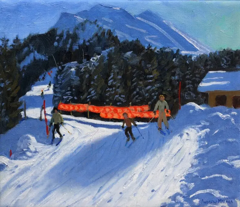 Andrew Macara - ski run la clusaz