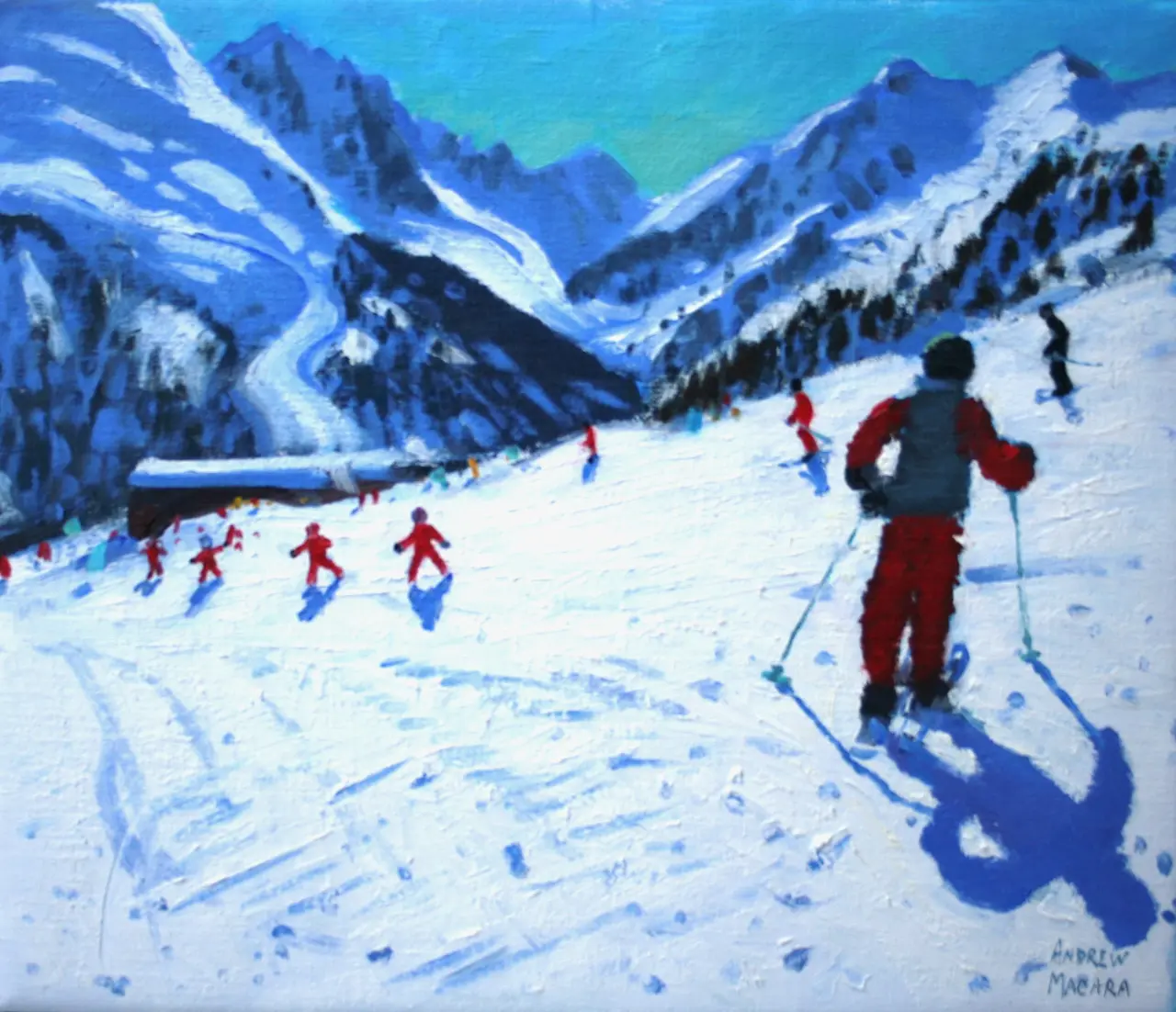 Andrew Macara - ski instructors, mottaret