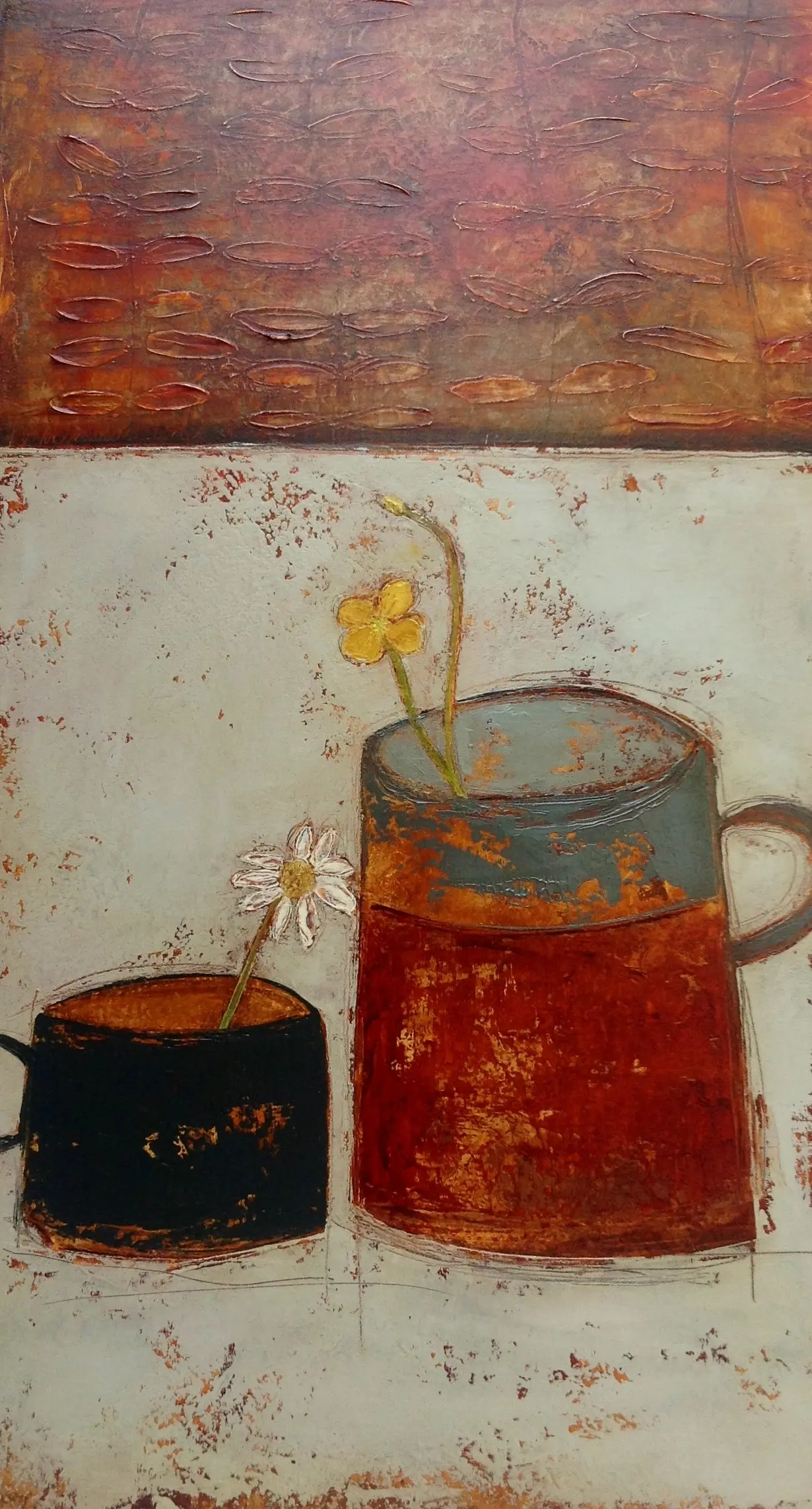 Anji Allen - buttercups and daisy