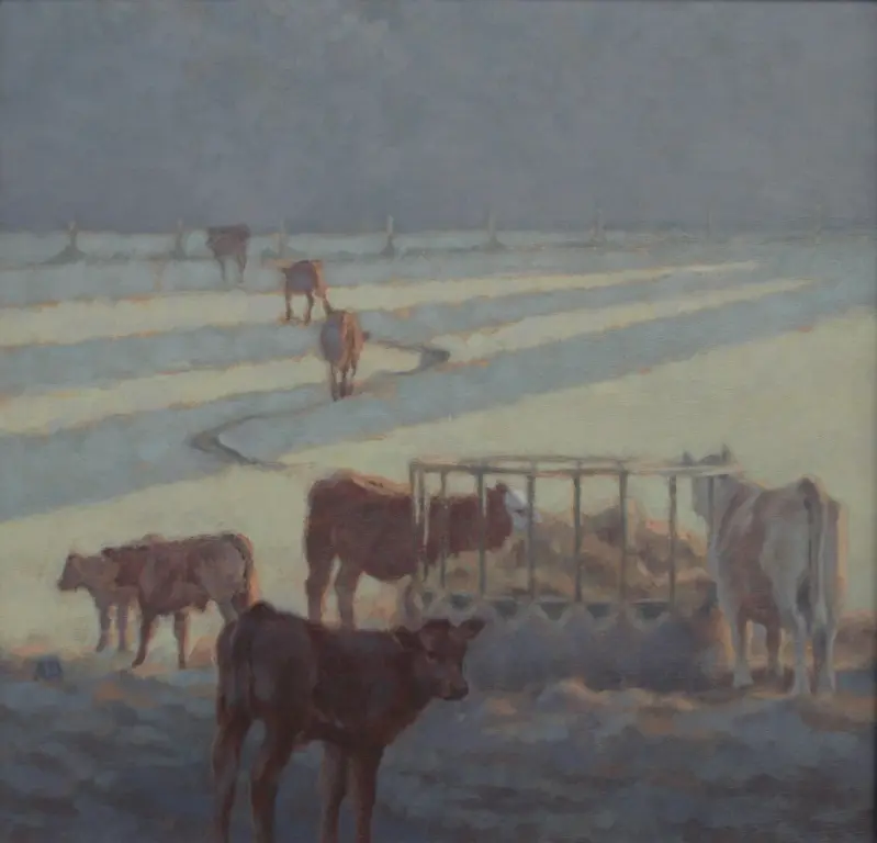 Ann Heat - sun on the frost