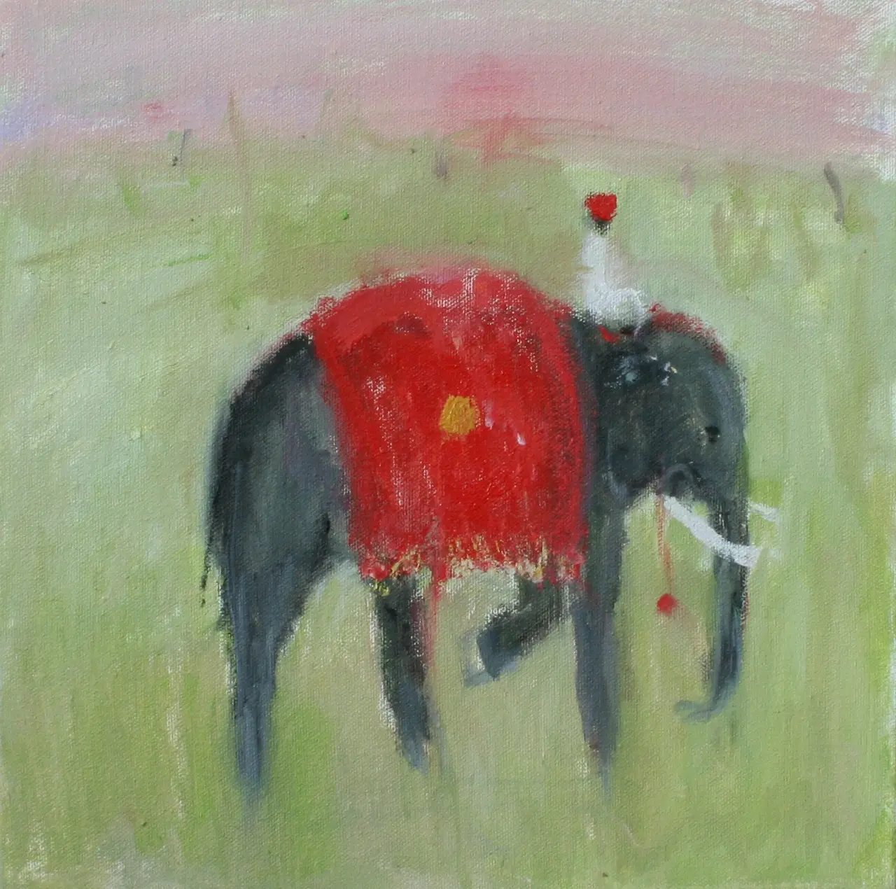 Ann Shrager - long grass with pink sky