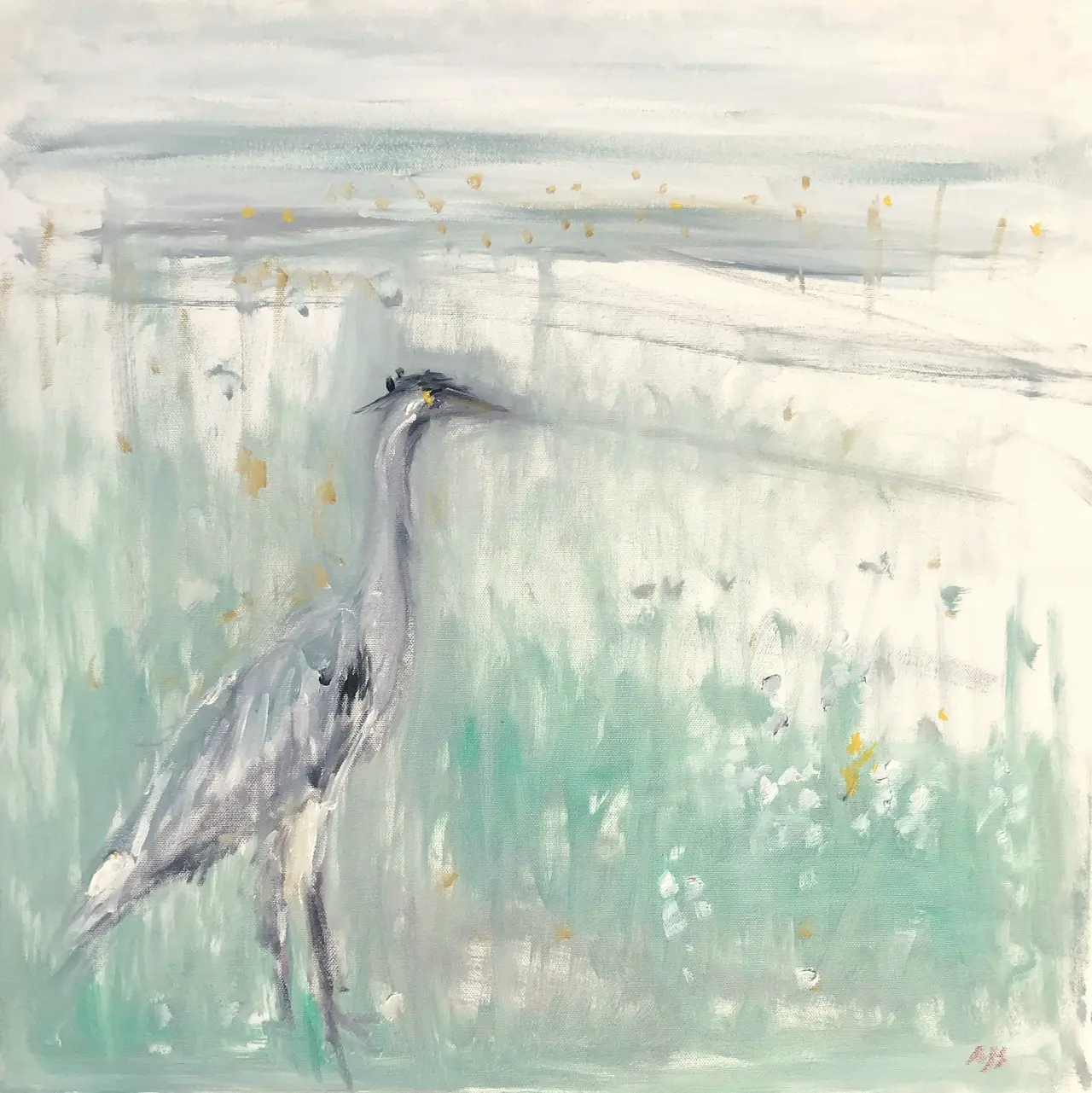 Ann Shrager - heron