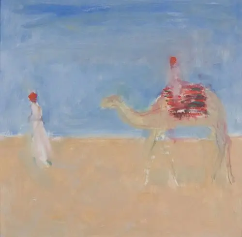 Ann Shrager - camel being led