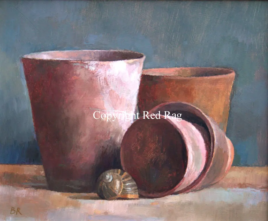 Barbara Richardson - snail and pots
