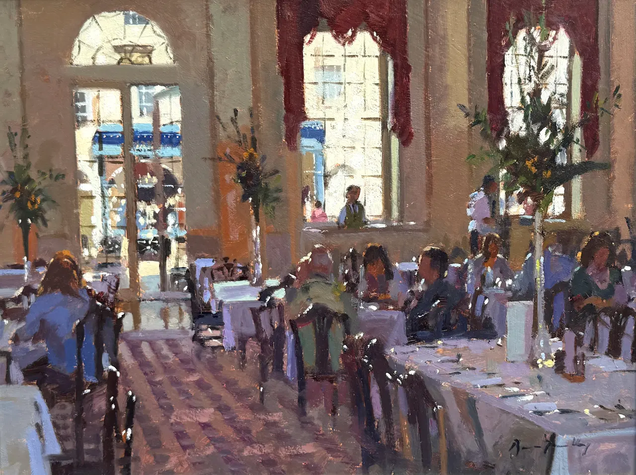 Bruce Yardley - in the pump room, bath