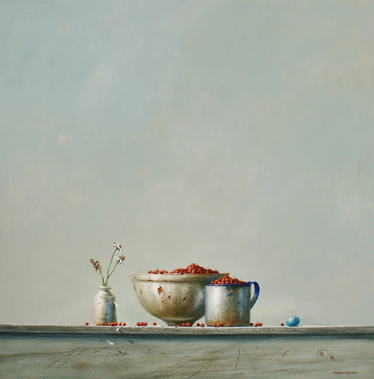 Bryan Hanlon - red, blue, old, new, fruit of life