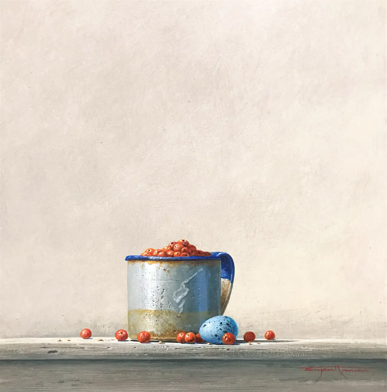Bryan Hanlon - berries and thrush egg i