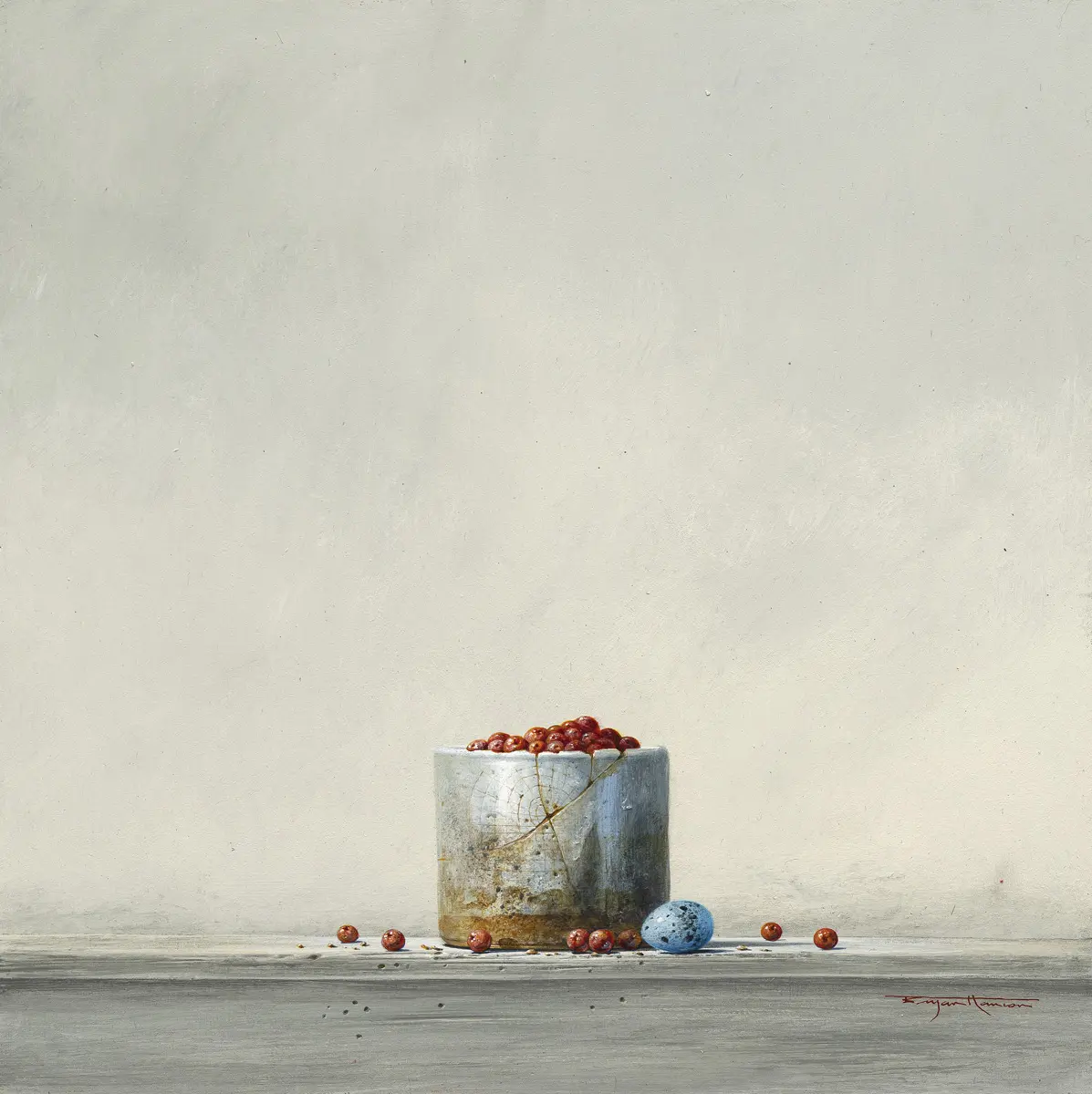 Bryan Hanlon - berries and thrush egg