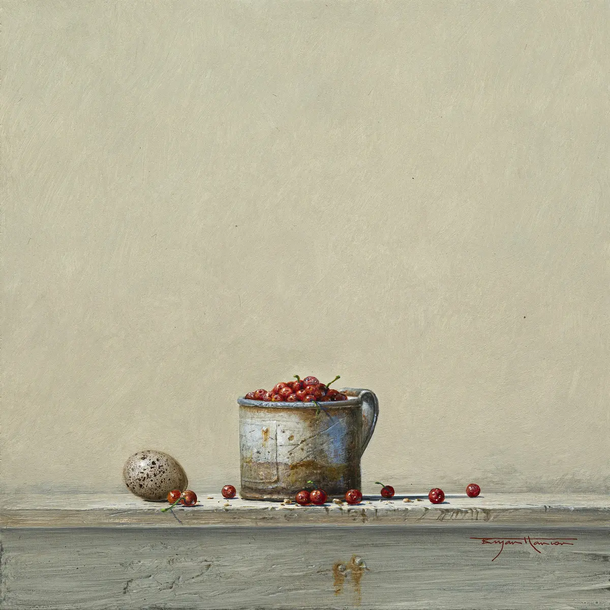 Bryan Hanlon - redcurrants and coot