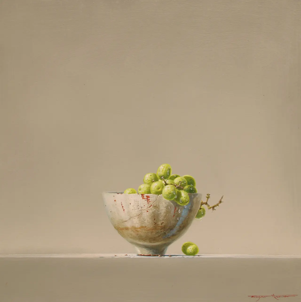 Bryan Hanlon - the beauty of simple things, jelly mould and grapes
