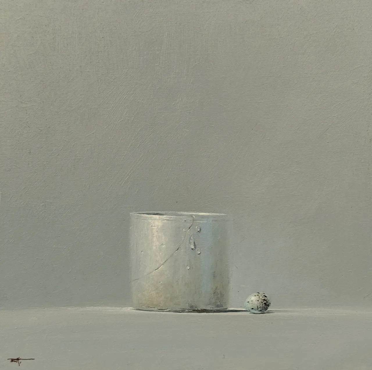 Bryan Hanlon - vessel and goldfinch egg