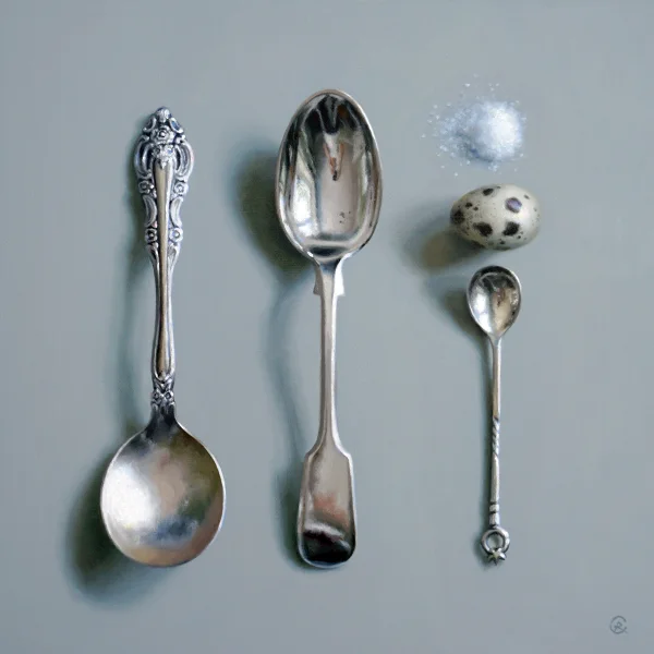 Caroline Richardson - egg and spoons