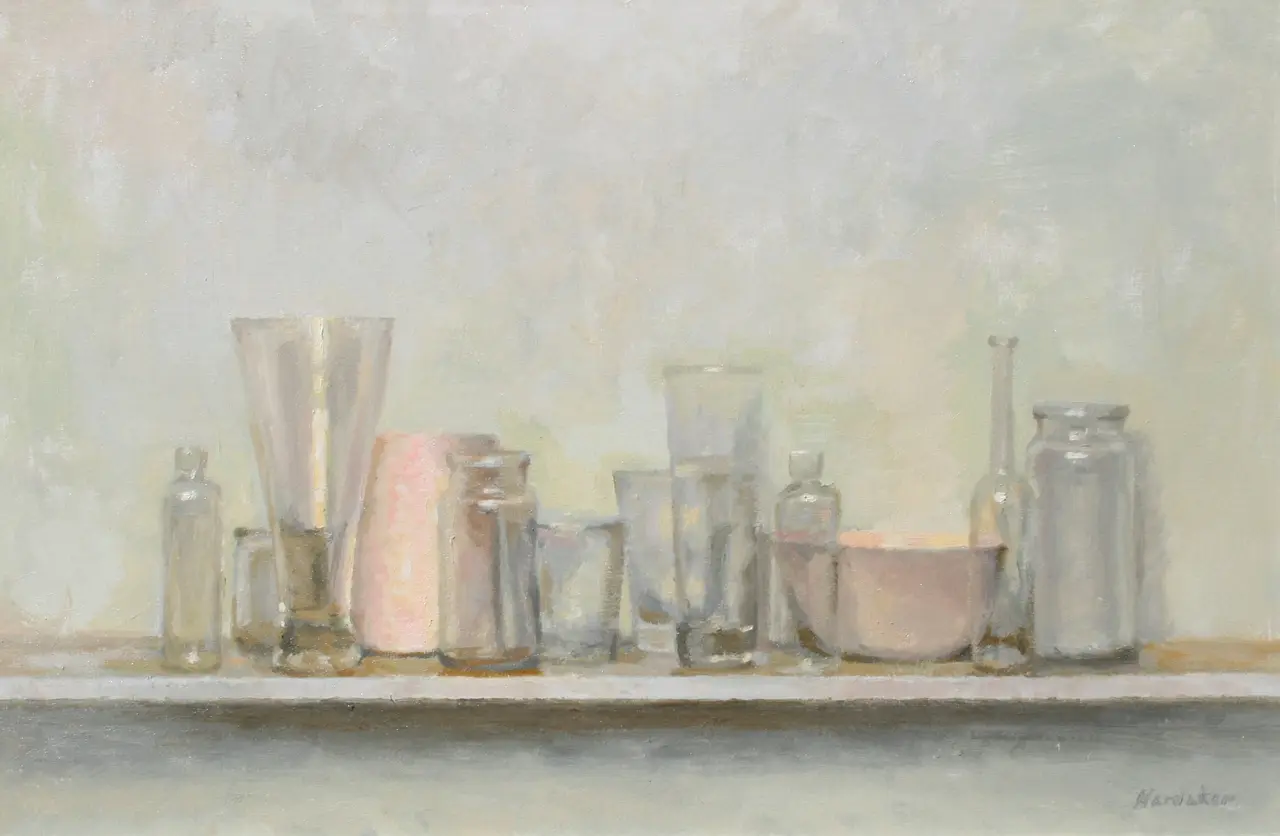 Charles Hardaker - twelve objects - glass