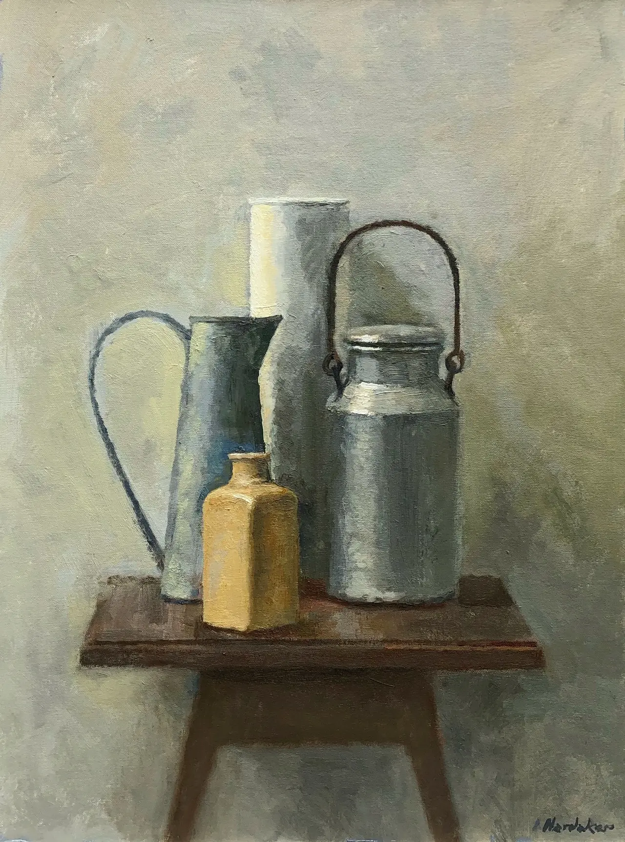 Charles Hardaker - still life with urn