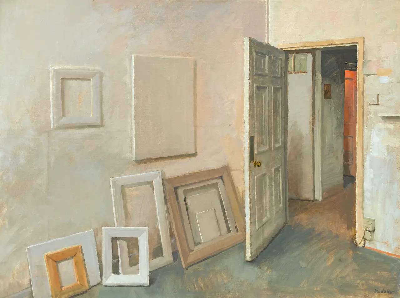 Charles Hardaker - open doors, blank canvas