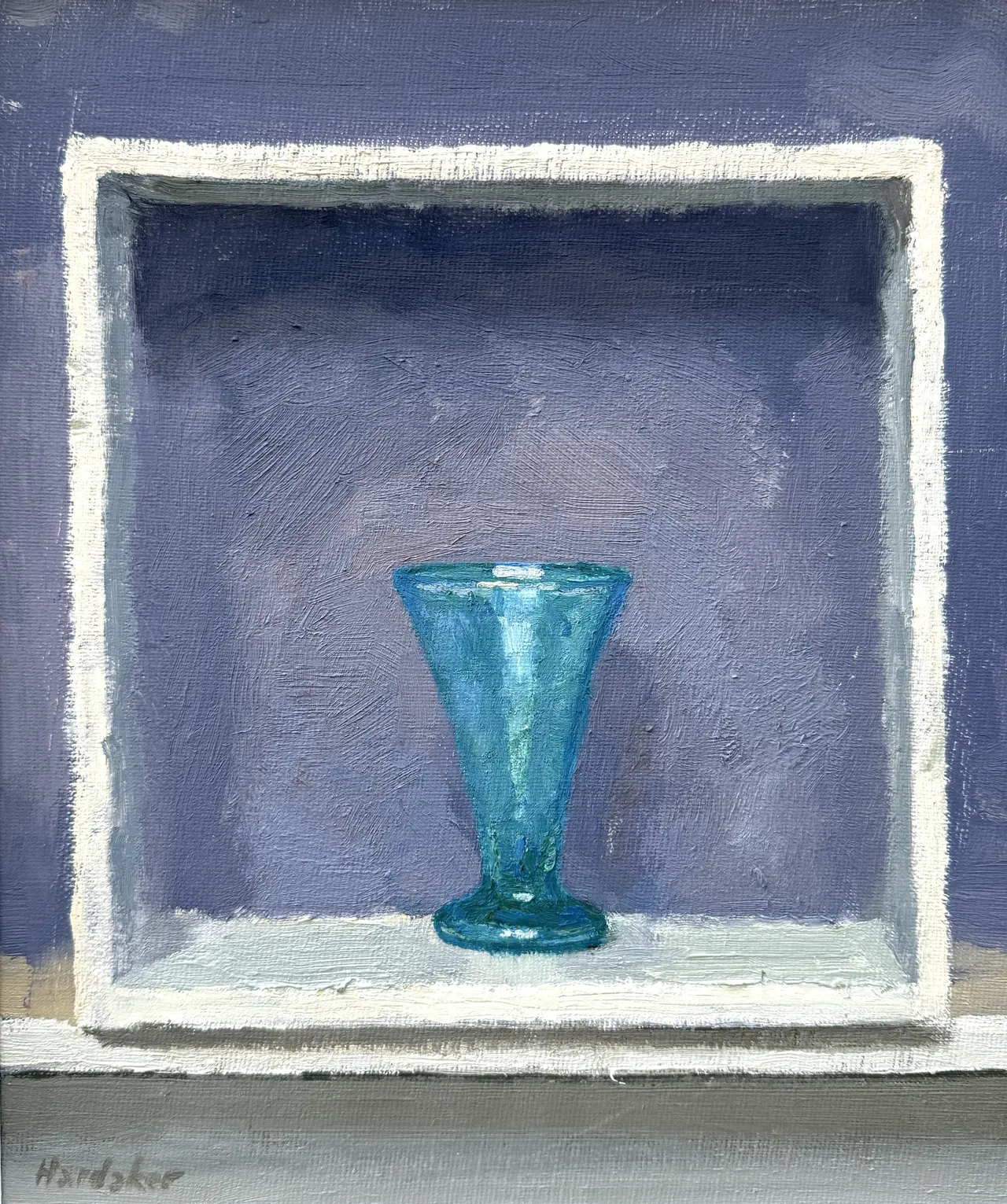 Charles Hardaker - blue vase
