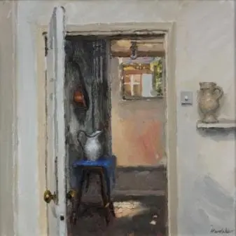 Charles Hardaker - open doors gleam of sunlight