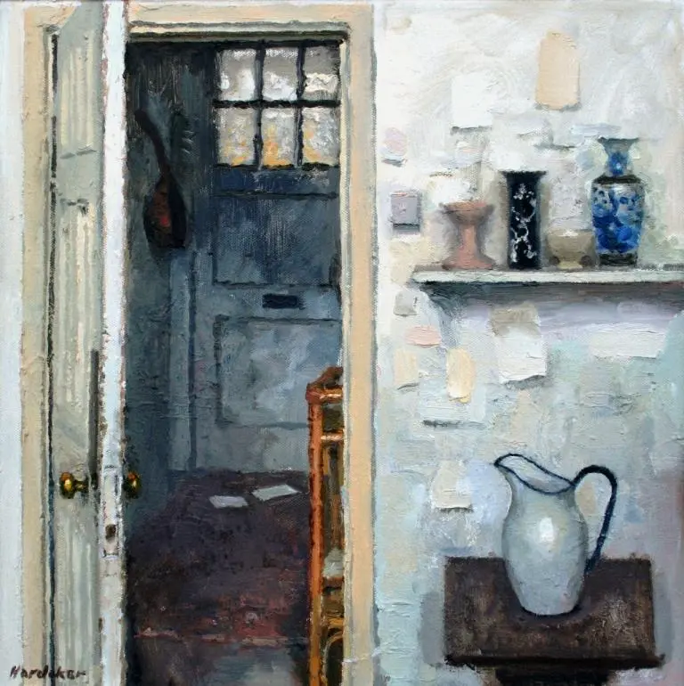 Charles Hardaker - interior with two letters