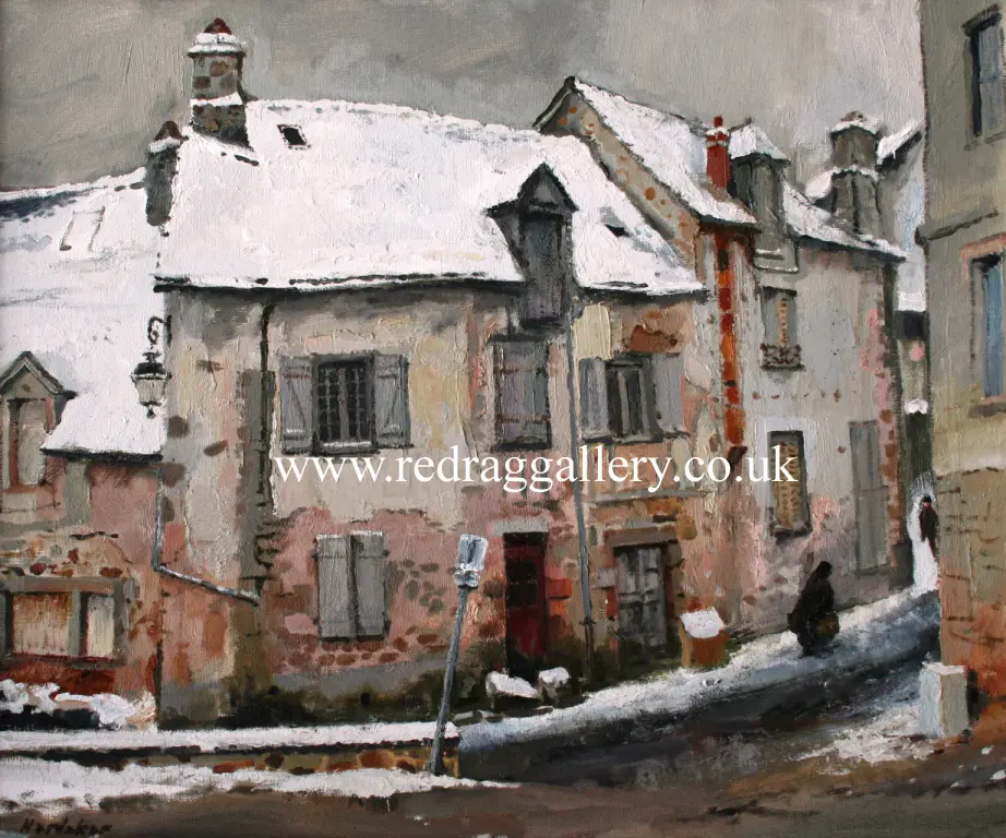 Charles Hardaker - old houses, france