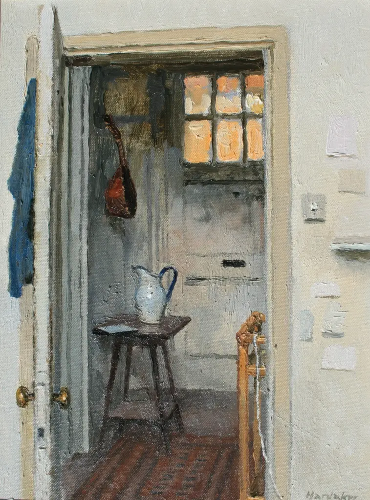 Charles Hardaker - interior - blue and brown